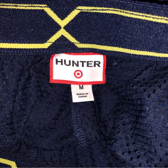 Blue Side Zip Running Shorts - Picture 4 of 4